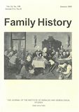 Family History One Year Subs