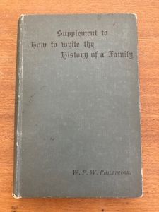 Supplement to How to write the History of a Family 