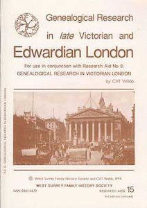 Gen Research in Edwardian London Image